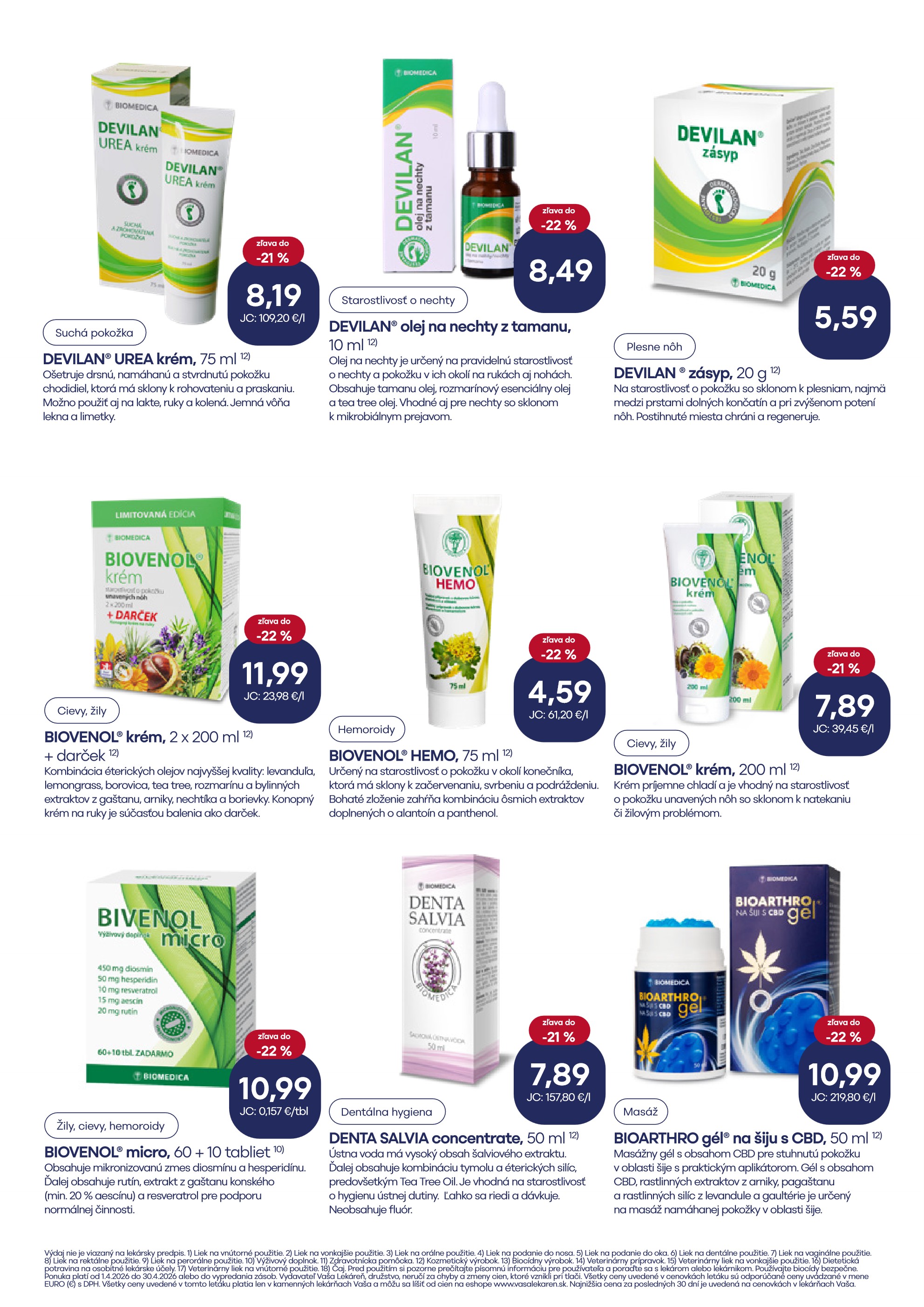 Akciový leták apríl 10